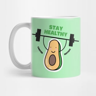 Avocado gym limited edition (STAY HEALTHY) Mug